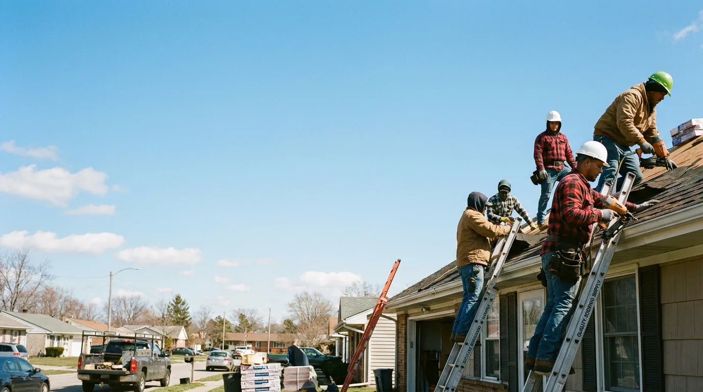 Roofing in Hazel Park, MI near me
